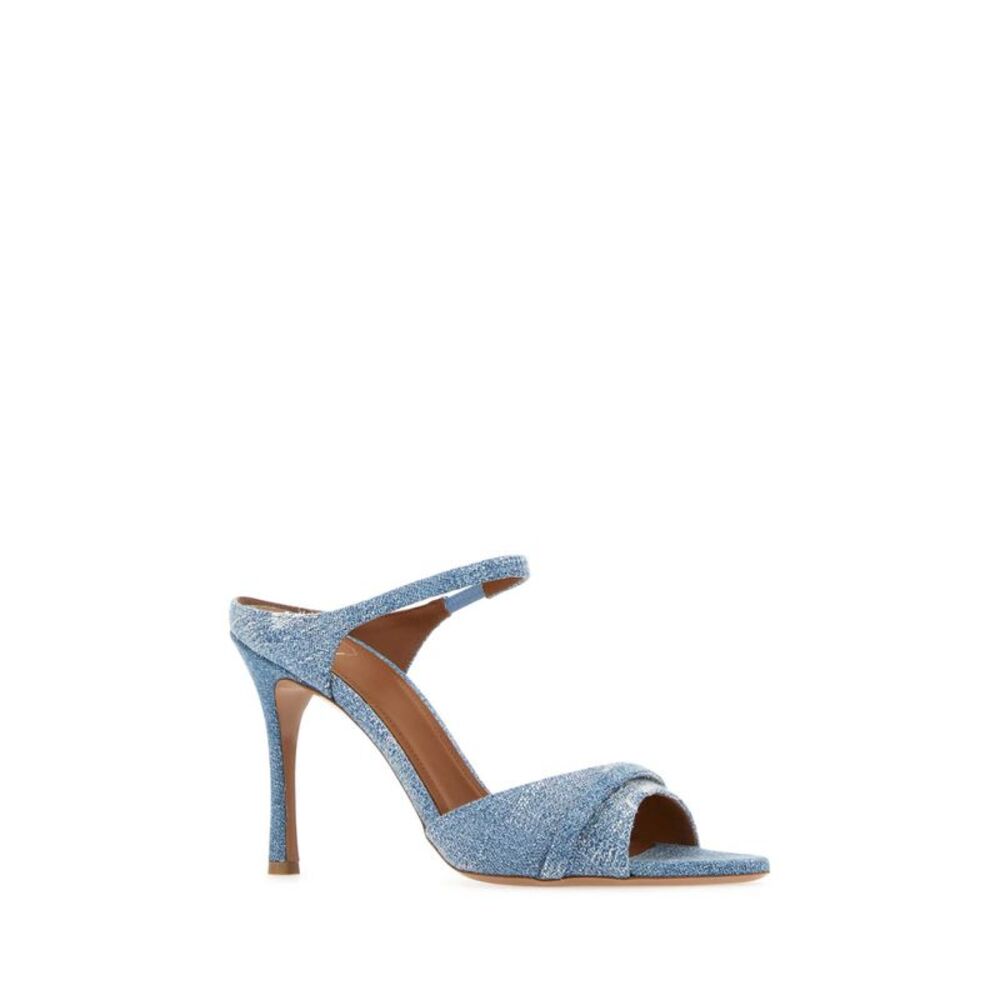 MALONE SOULIERS Denim Una 90 Mules - Picture 2 of 2